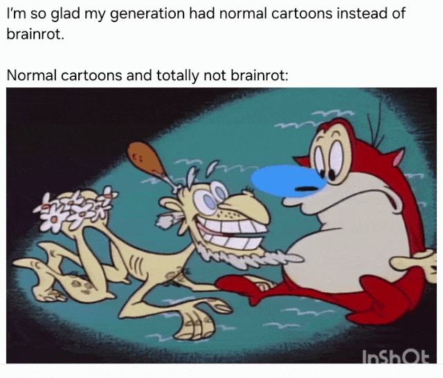 Brainrot meme