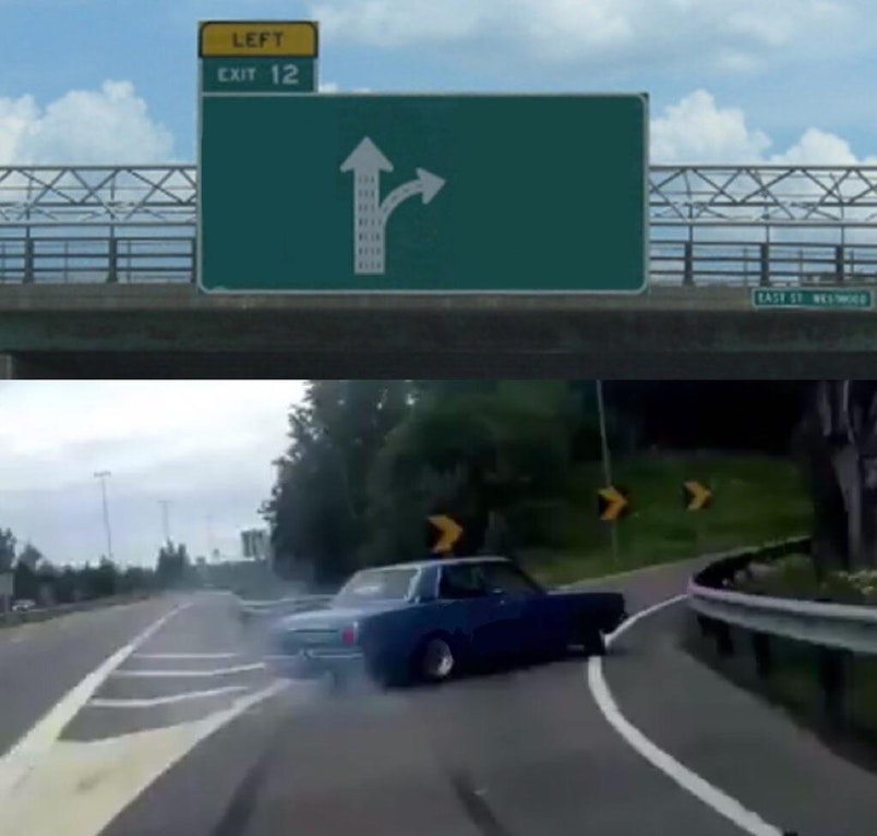 Left Exit 12 Off-Ramp